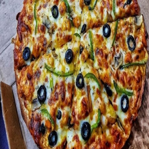 Vegetarian Hot Pizza 